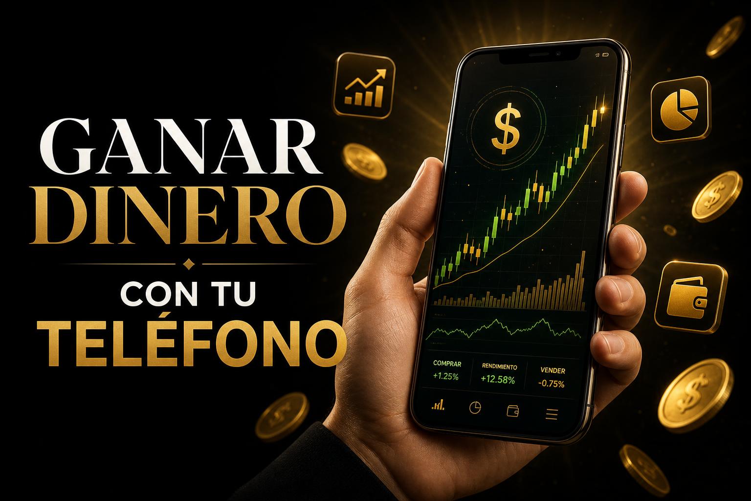 ¿Cómo ganar dinero usando solo tu teléfono móvil?