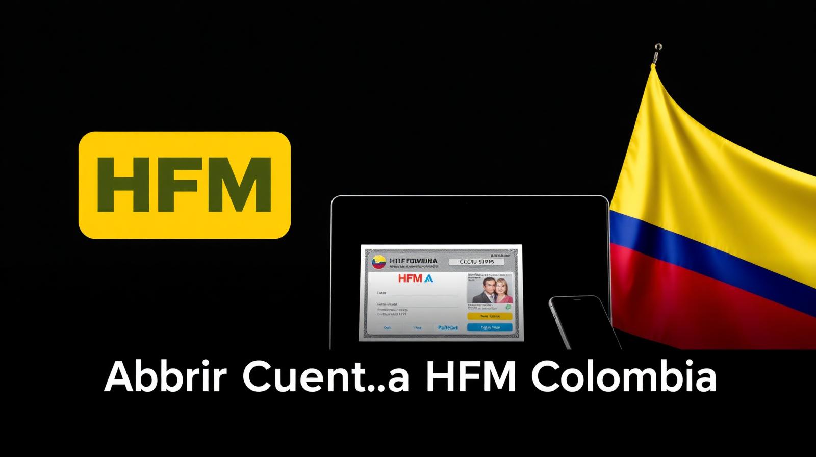 Cómo abrir una cuenta HFM en Colombia (2026)