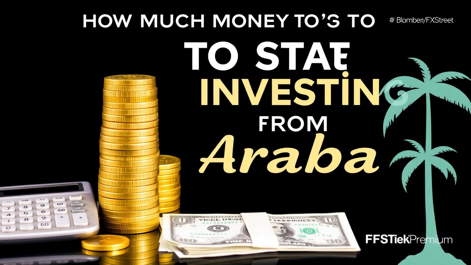 ¿Cuánto dinero necesito para comenzar a invertir desde Aruba?