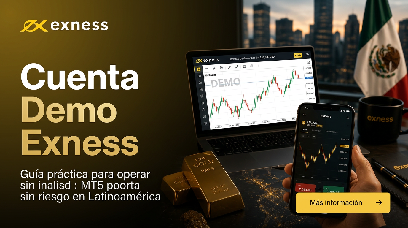 Cuenta Demo Exness: guía completa 2026