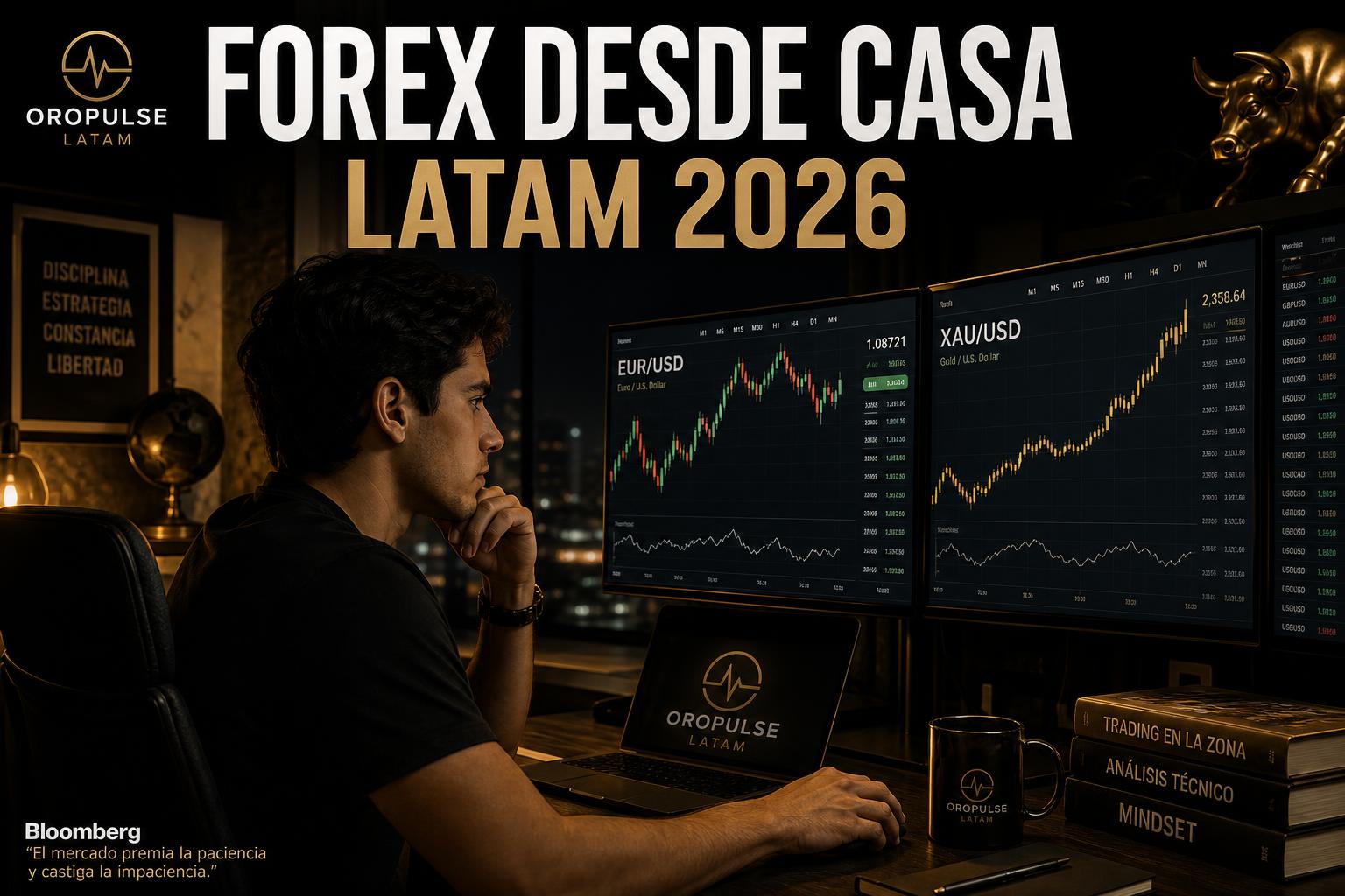 Cómo personas en LATAM están aprendiendo Forex desde casa