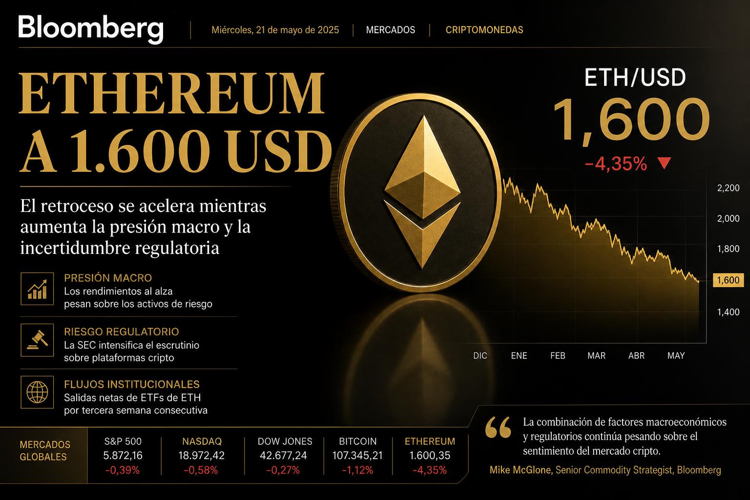 ¿Es una oportunidad comprar Ethereum a 1.600 USD?