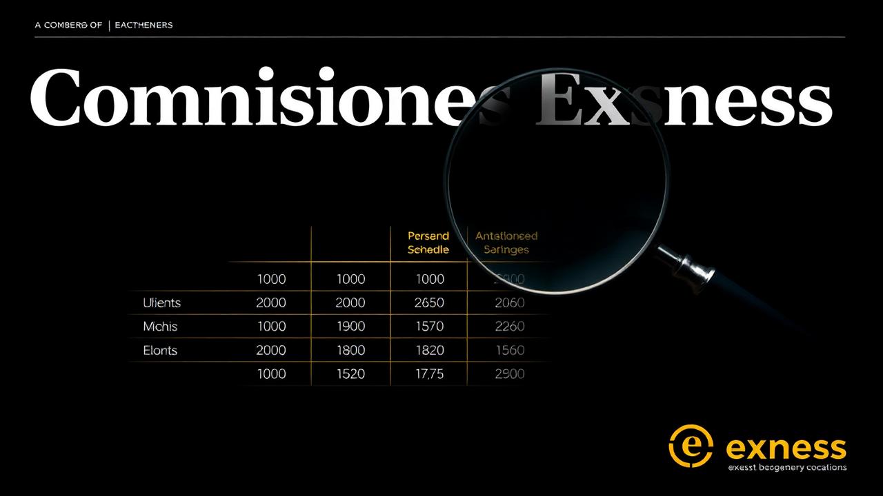 ¿Exness cobra comisiones ocultas? Análisis transparente
