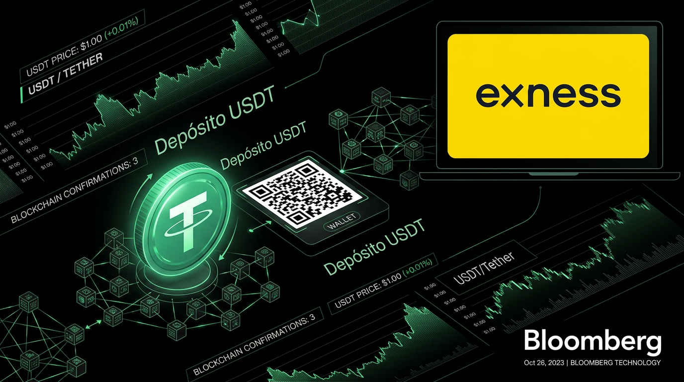 Cómo depositar USDT en Exness paso a paso (LATAM 2026)