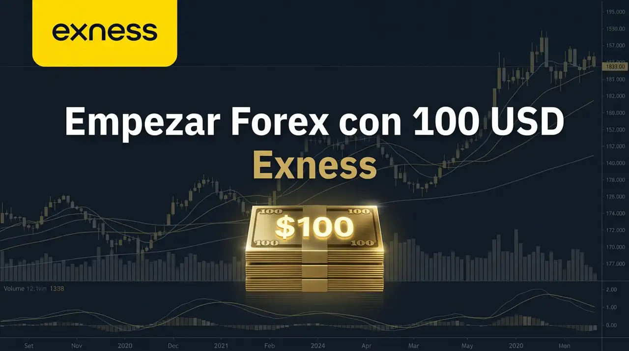 Cómo empezar en Forex con Exness y 100 USD
