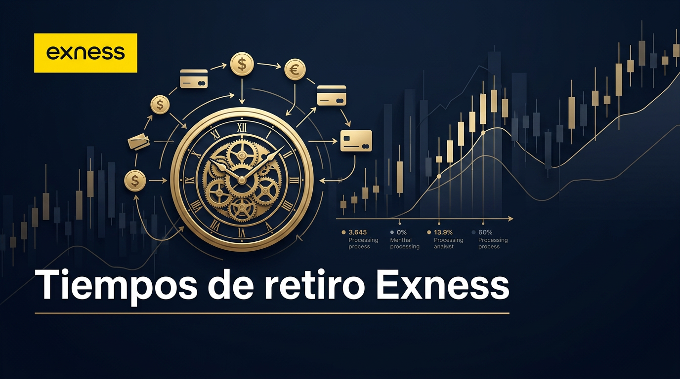 ¿Cuánto tarda Exness en procesar retiros? Tiempos reales 2026