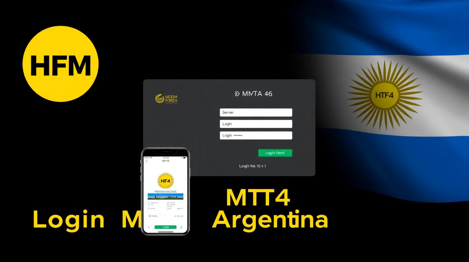 Cómo iniciar sesión en MT4 HFM en Argentina (2026)