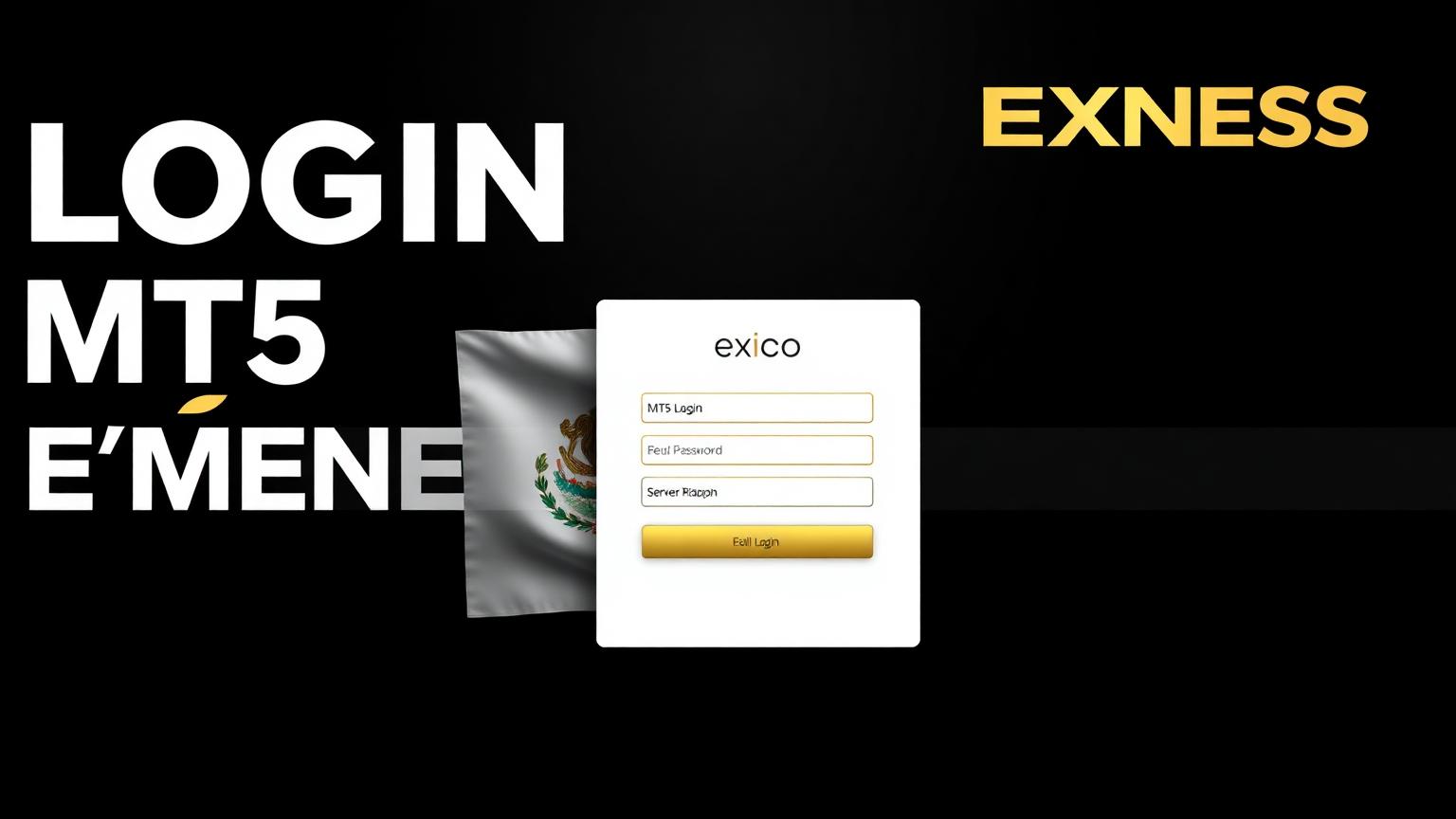 Cómo iniciar sesión en MT5 Exness México (2026)