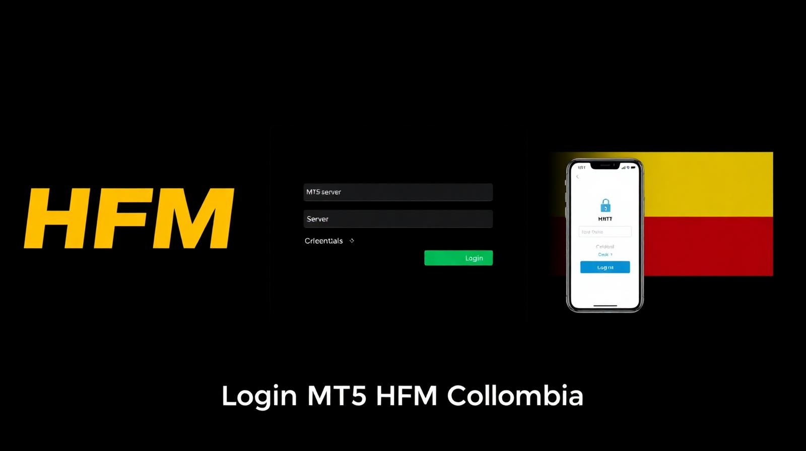 Cómo iniciar sesión en MT5 HFM en Colombia (2026)