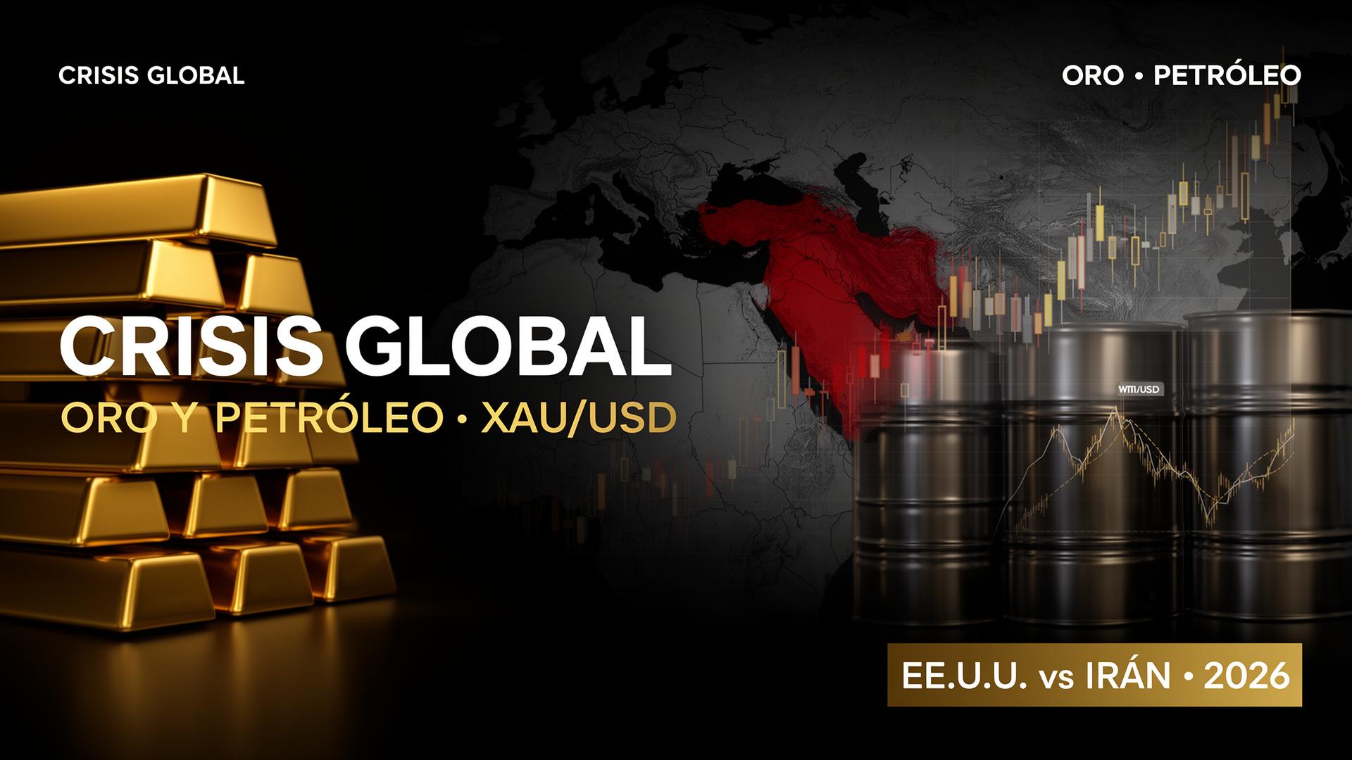 Estados Unidos e Irán elevan tensión global: traders observan impacto en el Oro y Petróleo