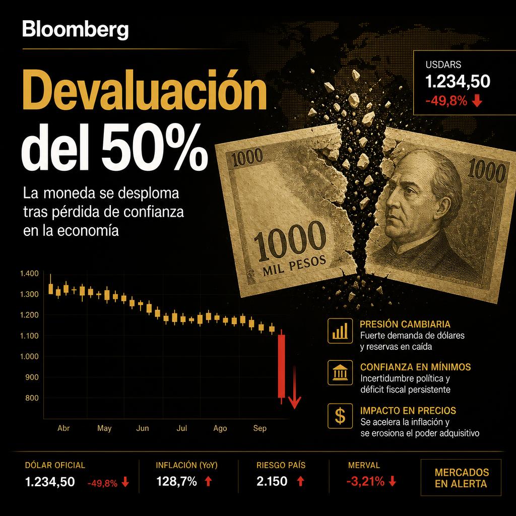 ¿Qué pasa cuando una moneda pierde el 50% de su valor? (Guía LATAM)