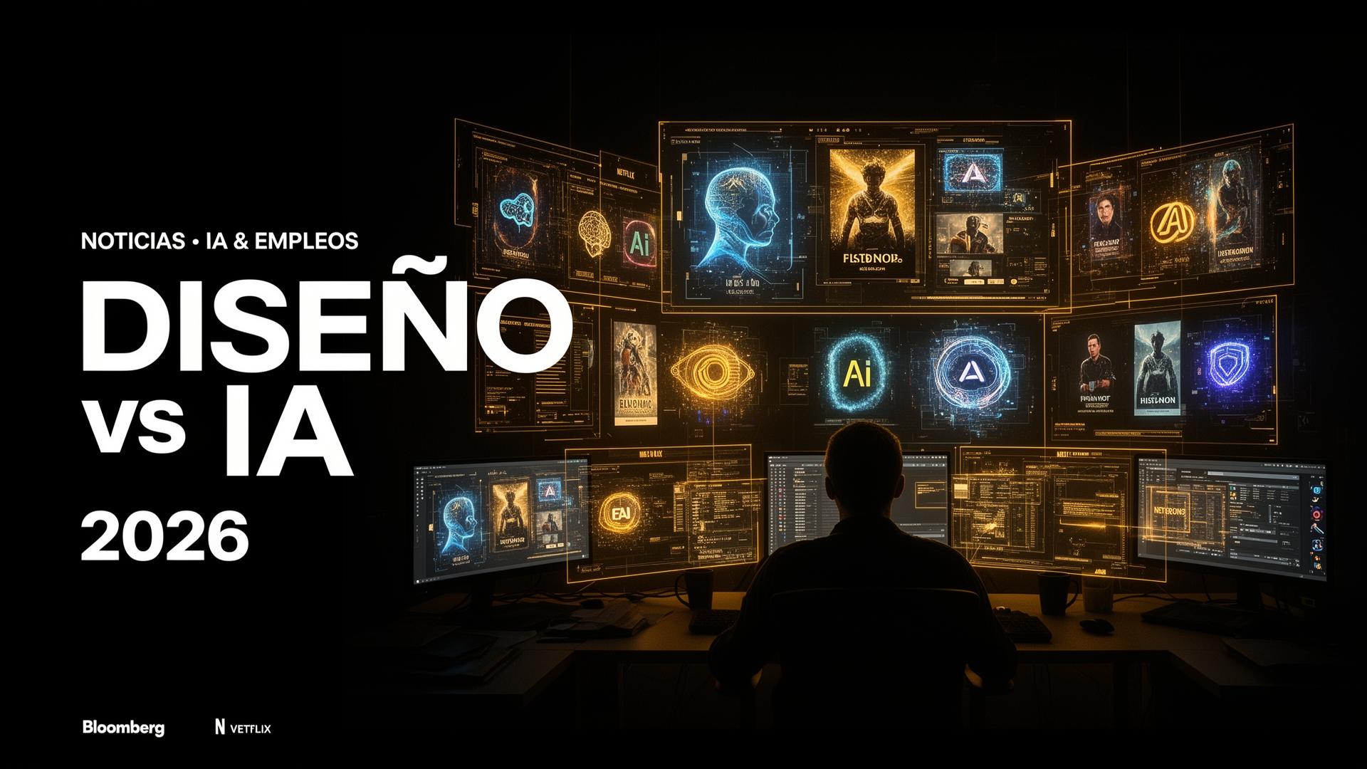 ¿Los diseñadores gráficos podrían perder su trabajo por la IA en 2026?