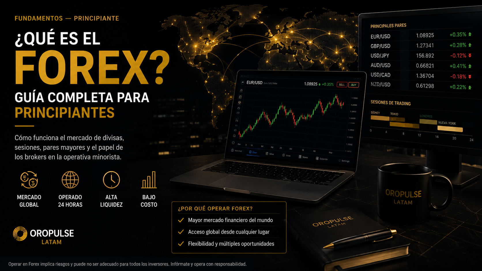 ¿Qué es el Forex? Guía completa para principiantes