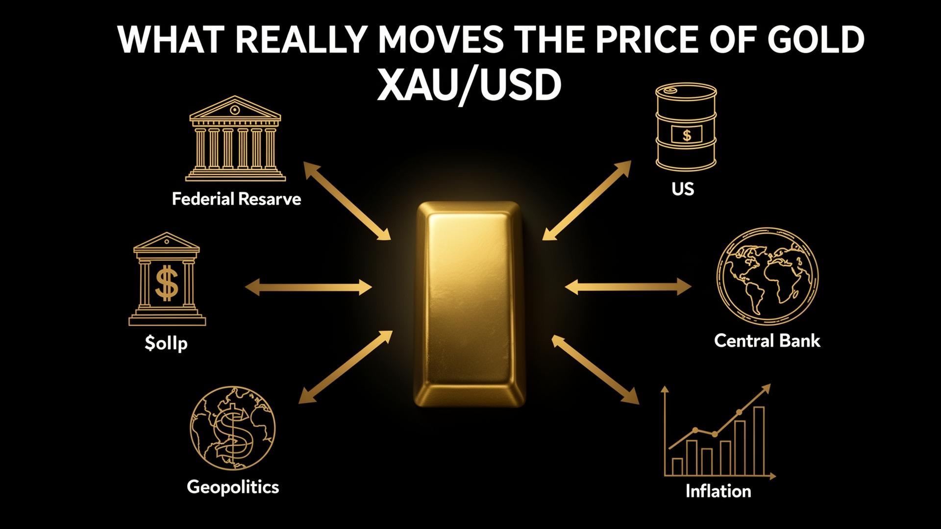 ¿Qué mueve realmente el precio del Oro? Factores que todo trader debe conocer