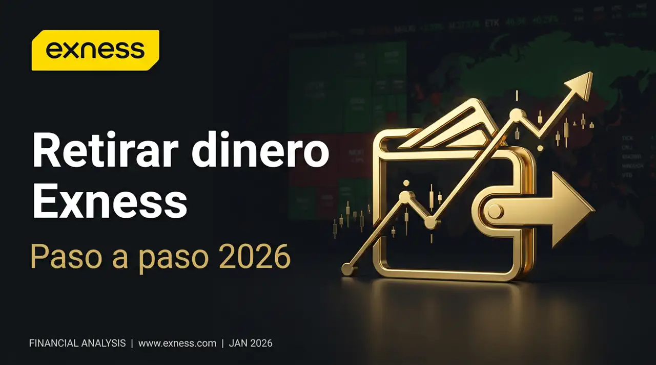 ¿Cómo retirar dinero de Exness paso a paso en 2026?